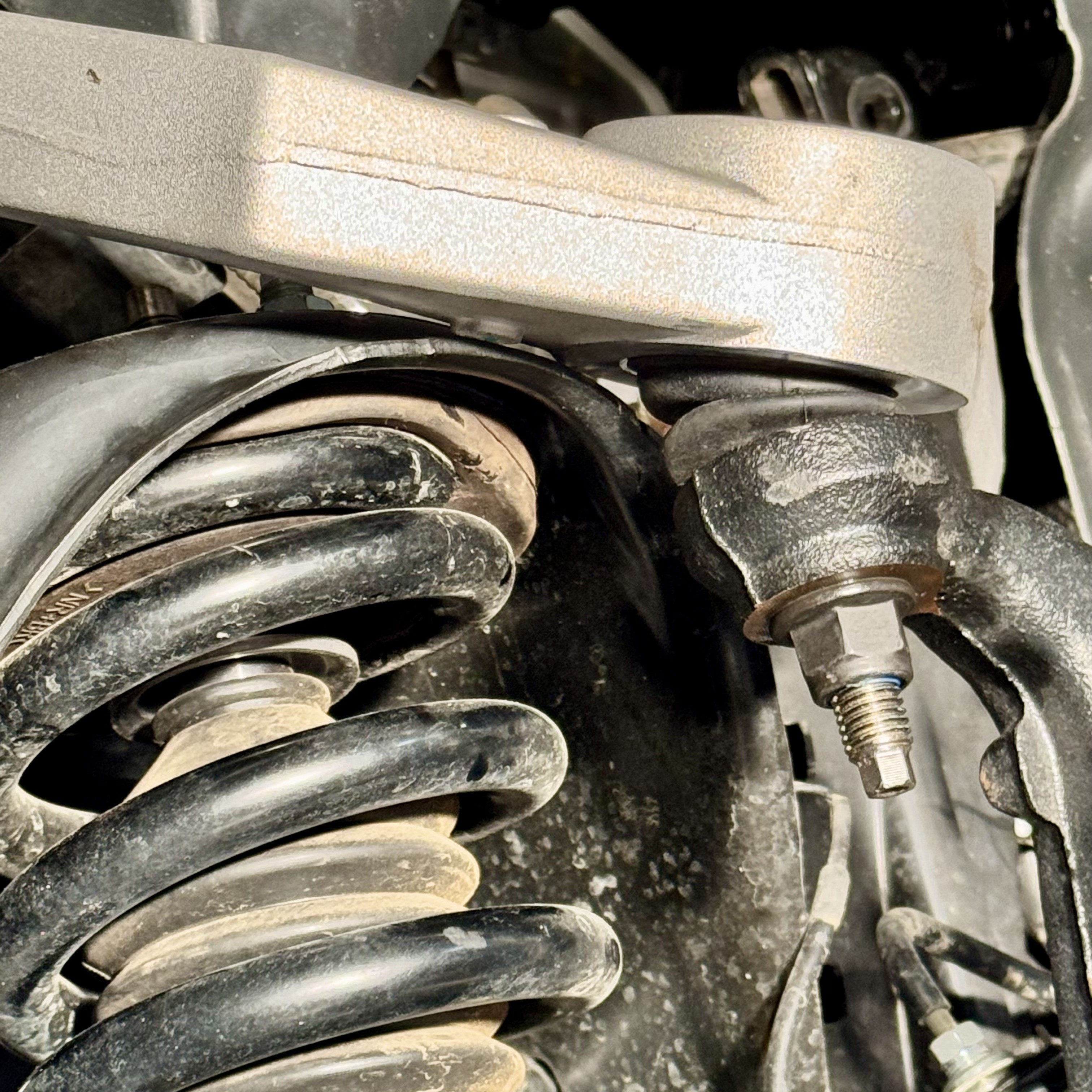 UCS Contacting Coil Bucket on Nissan Frontier